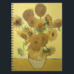 Carnet Tournesols de Vincent van Gogh |, 1888<br><div class="desc">Nombre de collection d'image :  BAL970 tournesols,  1888 (huile sur la toile). Gogh,  huiles de fourgon de Vincent 1853-90) (sur la toile. National Gallery,  Londres,  R-U.  1888</div>