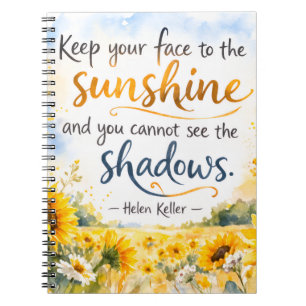 Carnet Tournesols Inspirants – Tournesol à l'aquarelle