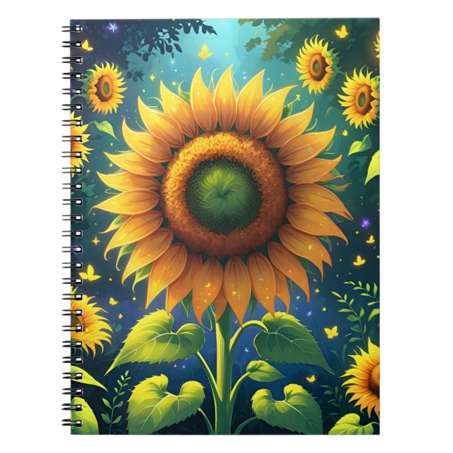Carnet Tournesols Surréalistes (Devant)