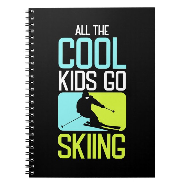 Carnet Tous les enfants cool vont skier (Devant)