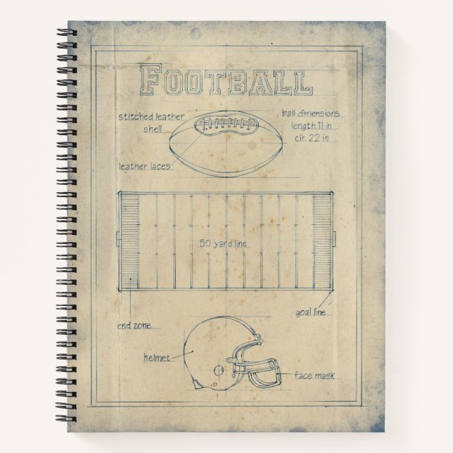 Carnet Tout sur le jeu - Football (Devant)