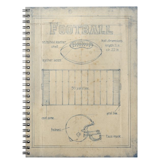 Carnet Tout sur le jeu - Football (Devant)