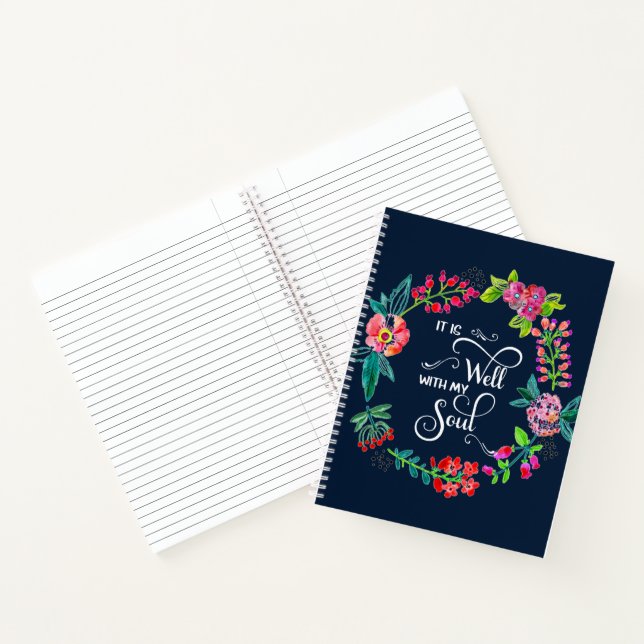 Carnet Tout va bien dans mon âme (Intérieur)