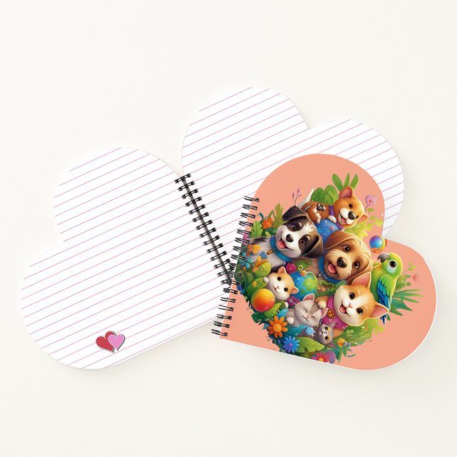 Carnet Toutes créatures grandes et petites – Faune fantai (Intérieur)