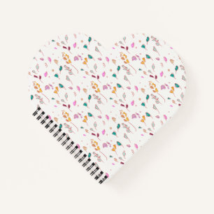 Carnet traces florales Abstraites