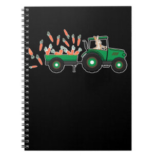 Carnet Tracteur Lapin Conduite Carottes Filles Garçons