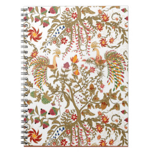 Carnet Tradition de paradis forestier d'oiseaux asiatique