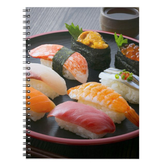 Carnet Traditional Sushi Art Notebook – SUSHIMI Collectio (Devant)