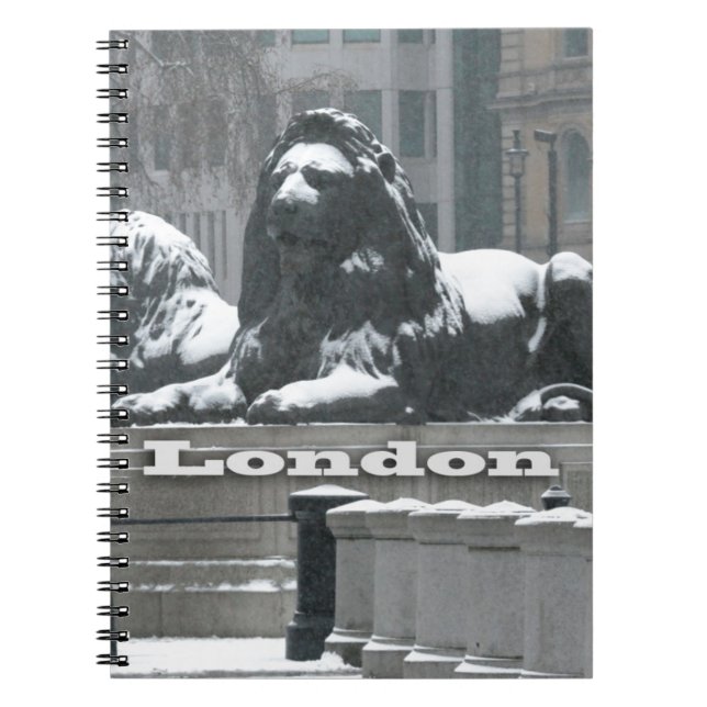 Carnet Trafalgar Square Londres (Devant)