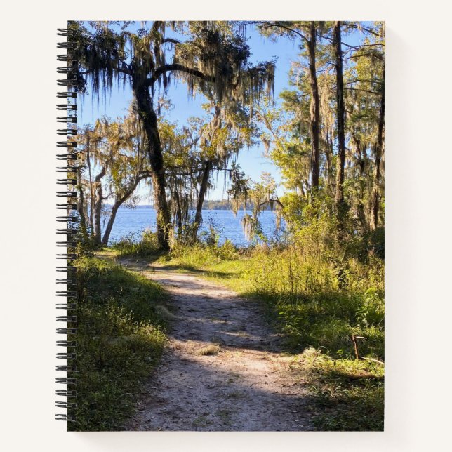 Carnet Trail By The River Spiral Notebook (Devant)