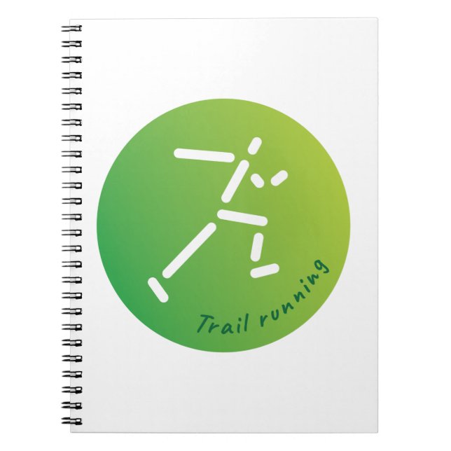 Carnet Trail Running design (Devant)