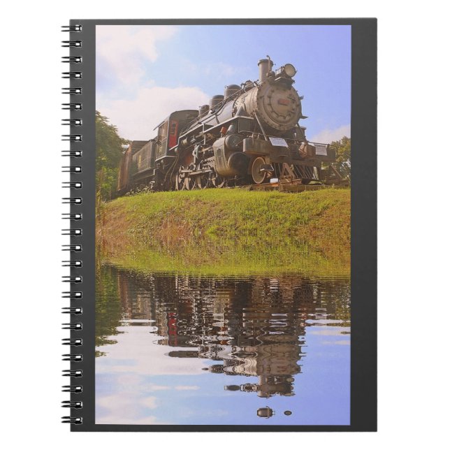 Carnet Train à vapeur (Devant)