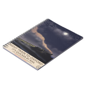 Carnet Train de nuit pour Oxford
