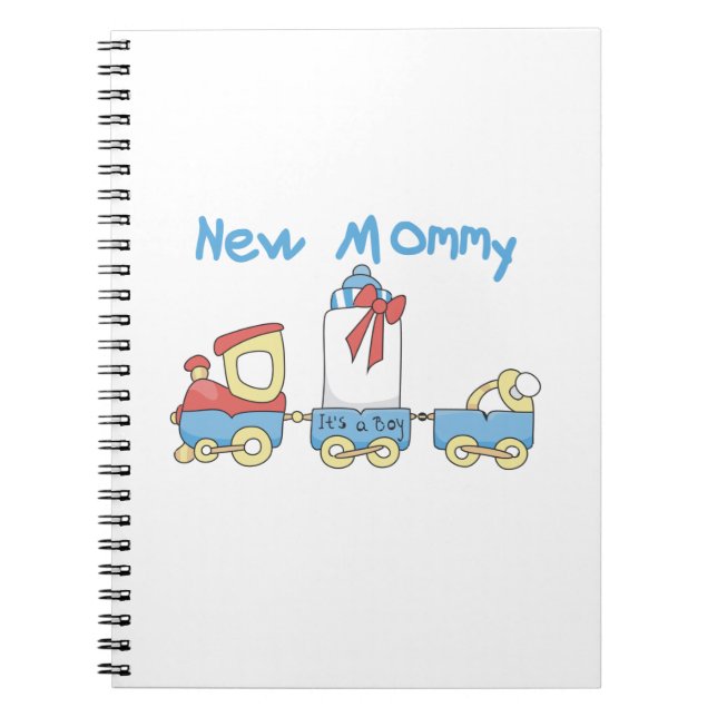 Carnet Train New Mommy C'est un petit cadeau (Devant)