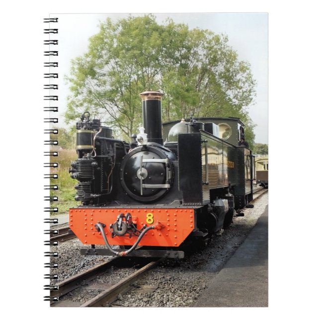 CARNET TRAINS À VAPEUR (Devant)
