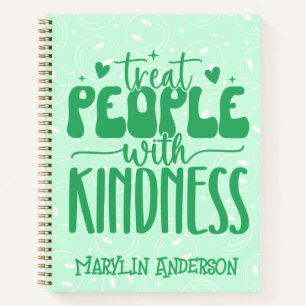 CARNET TRAITER LES GENS AVEC LA GENTILLESSE RETRO SUPER P