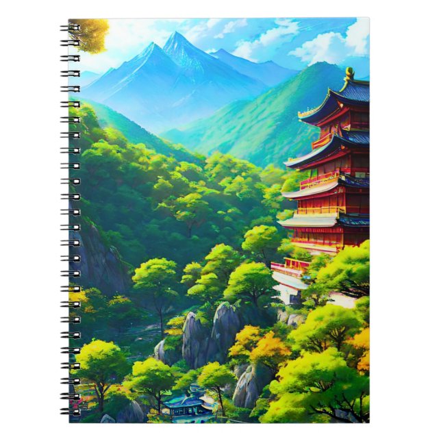 Carnet Tranquillité impériale : l'étreinte de la nature (Devant)