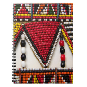 Carnet Travail de perles tribal Maasai