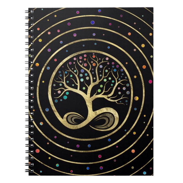 Carnet Tree of Life - Infinity Spiral (Devant)