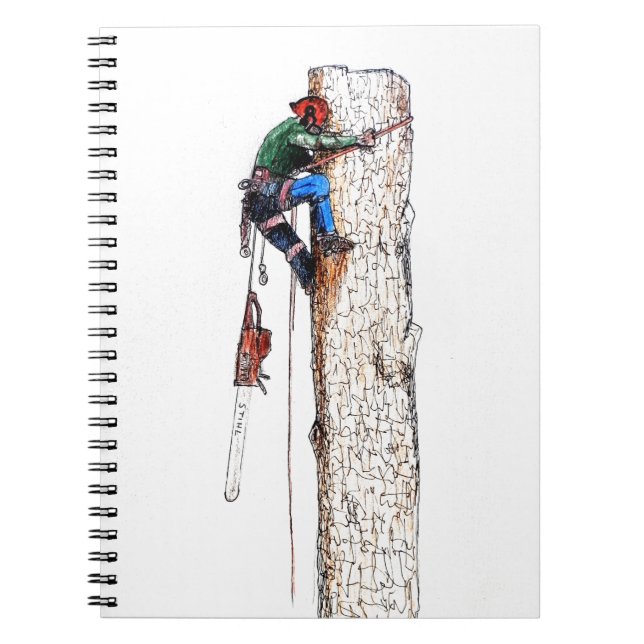 Carnet Tree Surgeon Arborist (Devant)