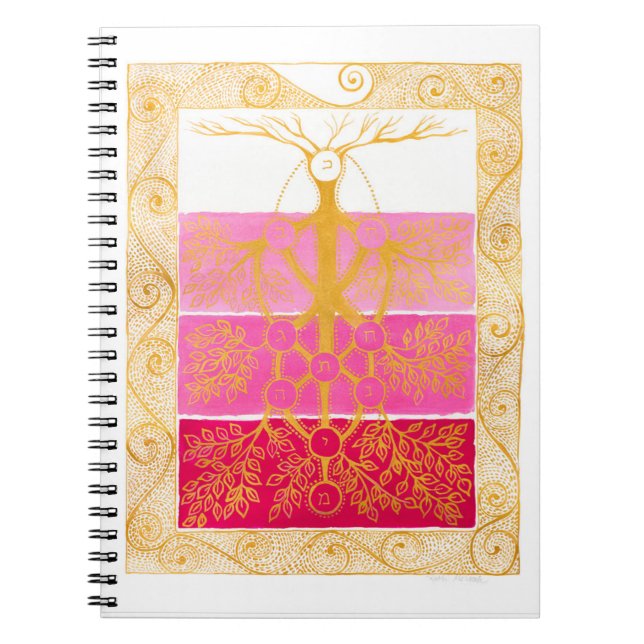 Carnet Tree with Roots in Heaven Notebook (Devant)