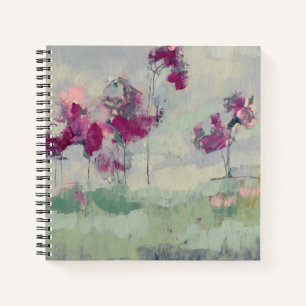 Carnet Treeline Fuchsia