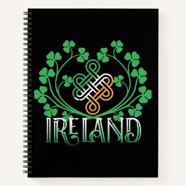 CARNET TRÈFLE IRLANDE (Devant)