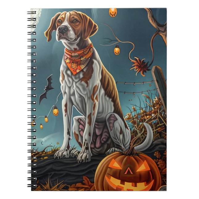 Carnet Treking Walker Halloween Éffrayant (Devant)