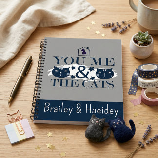 Carnet Trendy fun contemporary modern stylish spiral