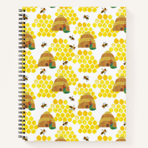Carnet Très Grosse Chenille Motif Sauver les Abeilles