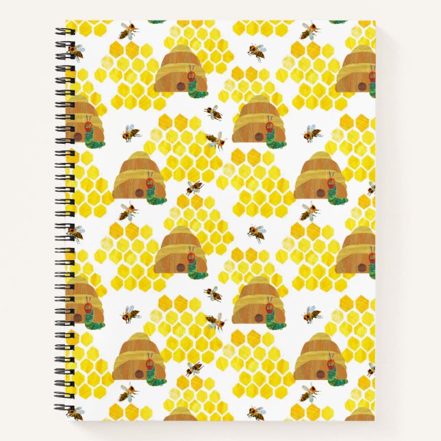 Carnet Très Grosse Chenille | Motif Sauver les Abeilles (Devant)