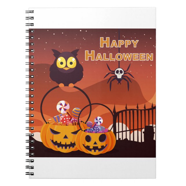 Carnet Très Joli Halloween design (Devant)