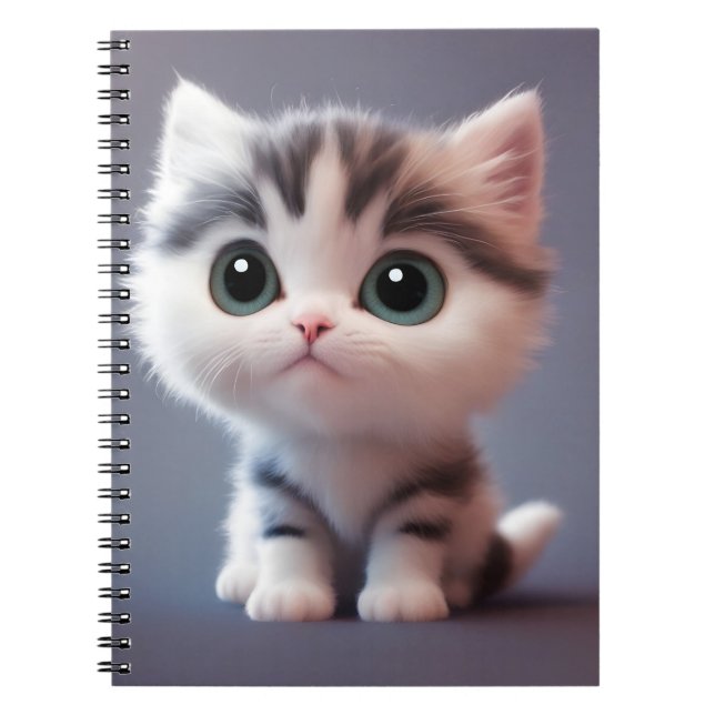 Carnet Très mignon chaton (Devant)