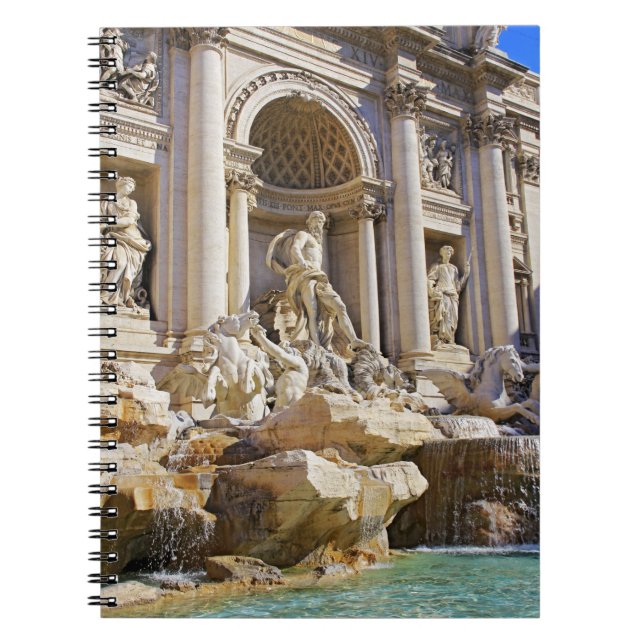 Carnet Trevi fountain (Devant)