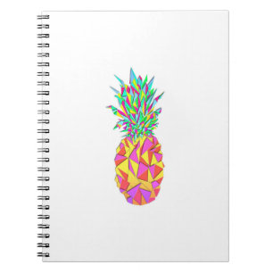 Carnet Triangles géométriques roses de Fille Ananas