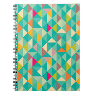 Carnet Triangles motif