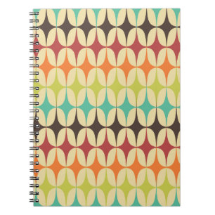 Carnet Triangles rétro : retour arrière Motif géométrique