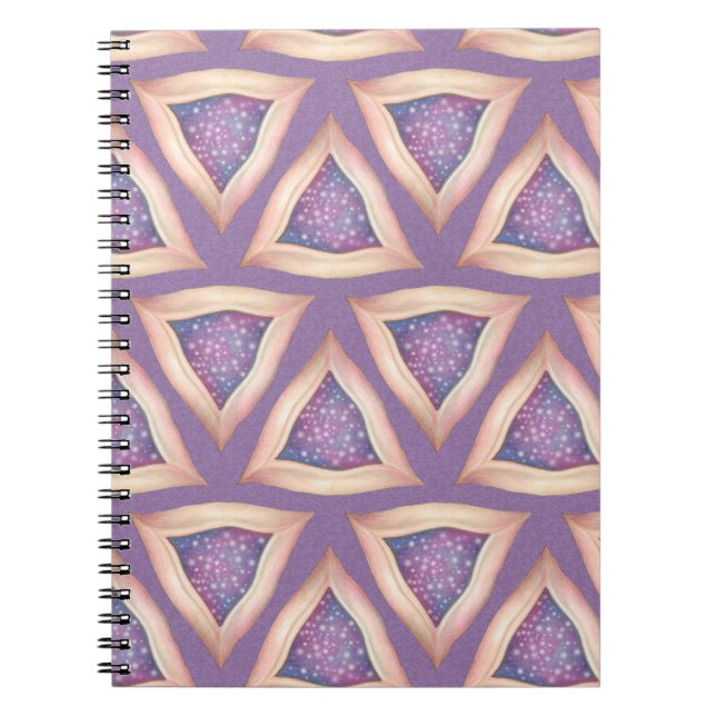 Carnet triangles texturés (Devant)