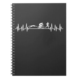 Carnet Triathlon battement de coeur Sportman Bike Swim Ru