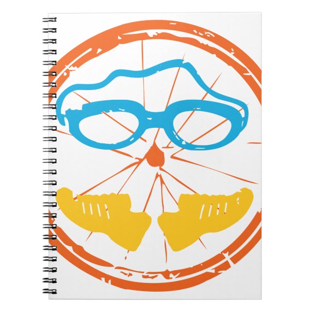 Carnet Triathlon fun design (Devant)