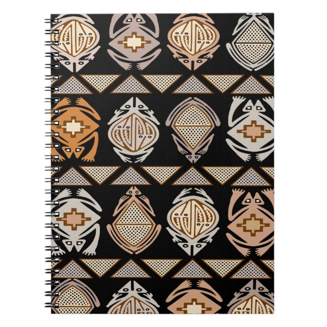 Carnet Tribal Leap Frogs (Devant)