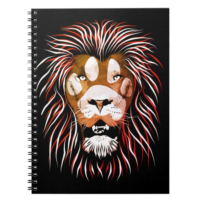 Carnet Tribal Lion (Devant)