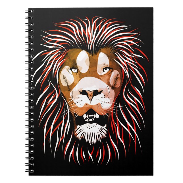 Carnet Tribal Lion (Devant)