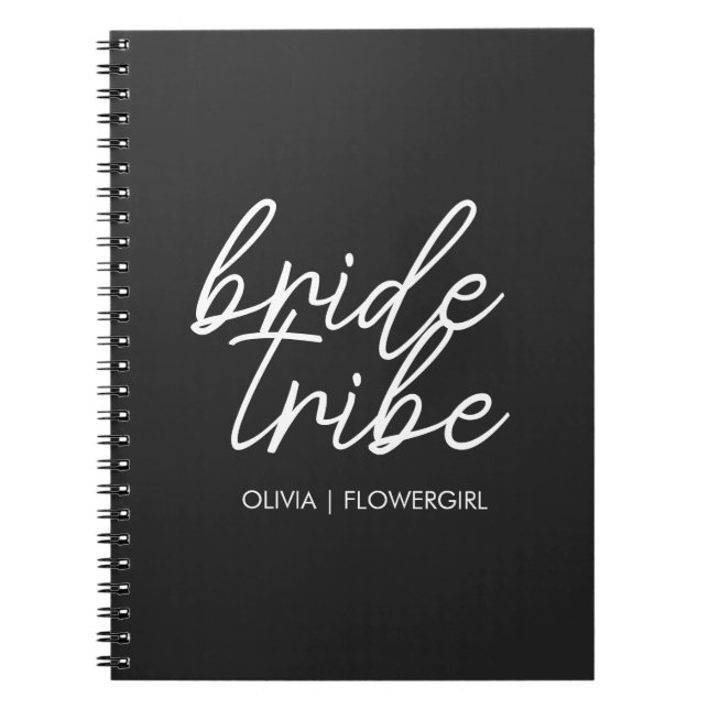Carnet Tribe de mariée | Fleur moderne (Devant)