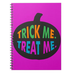 Carnet Trick Me Traite, Halloween Multi-Couleur