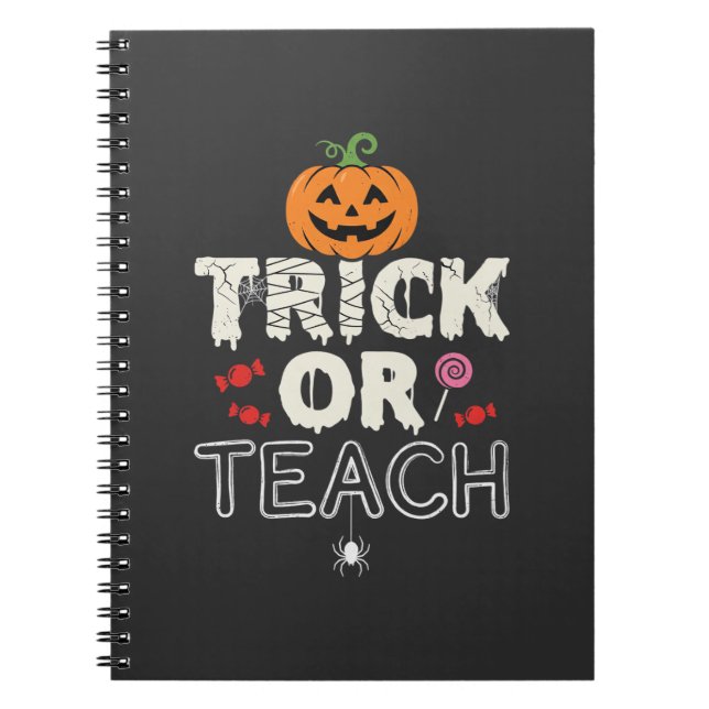 Carnet Trick or Teach Halloween Teacher Design (2)_1 (Devant)