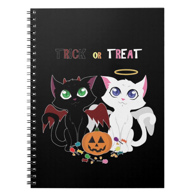 Carnet Trick or Treat Kittens (Devant)