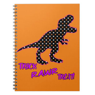 Carnet Trick RAWR Treat! - Halloween Tyrannosaurus Rex