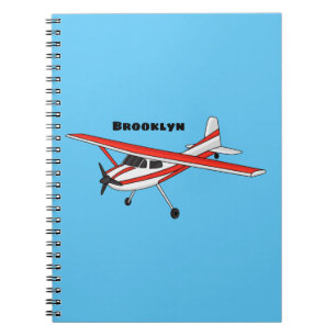 Carnet Tricycle gear aircraft cartoon