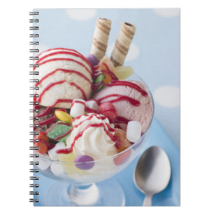 Carnet Trio de crème glacée et de parfait doux